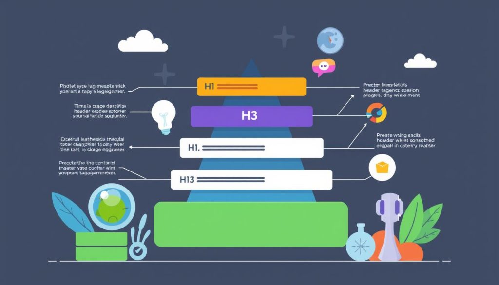 Header tags hierarchy