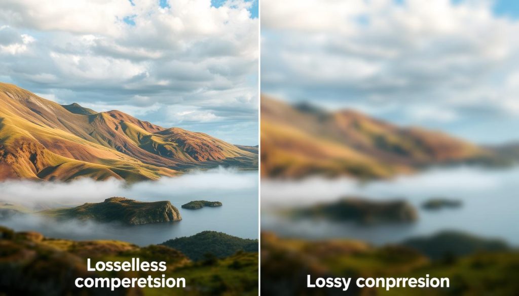 Image compression comparison