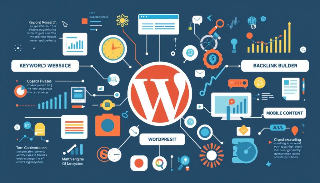 search engine optimisation strategies for WordPress websites